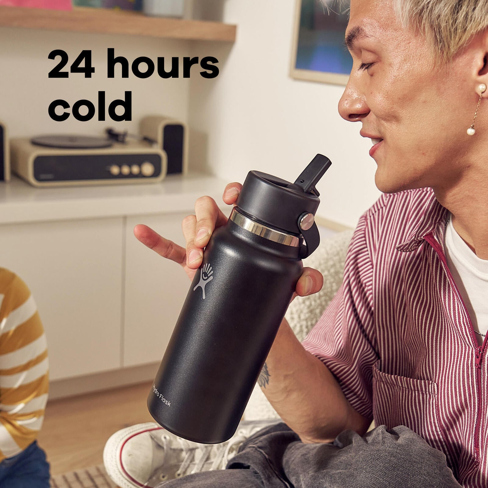 Hydro Flask 32 oz Wide Mouth with Flex Straw Cap