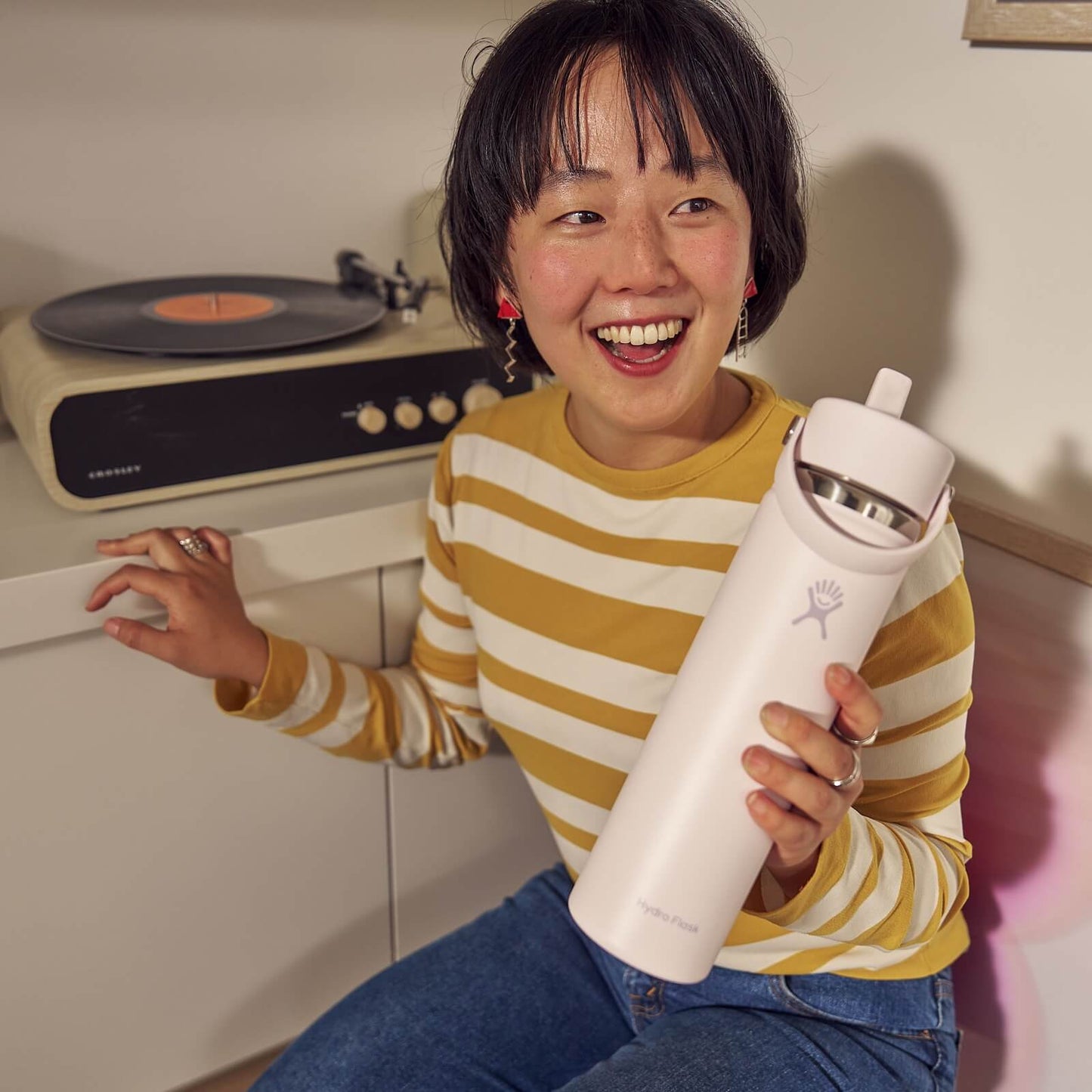 Hydro Flask 24 oz Wide Mouth with Flex Straw Cap