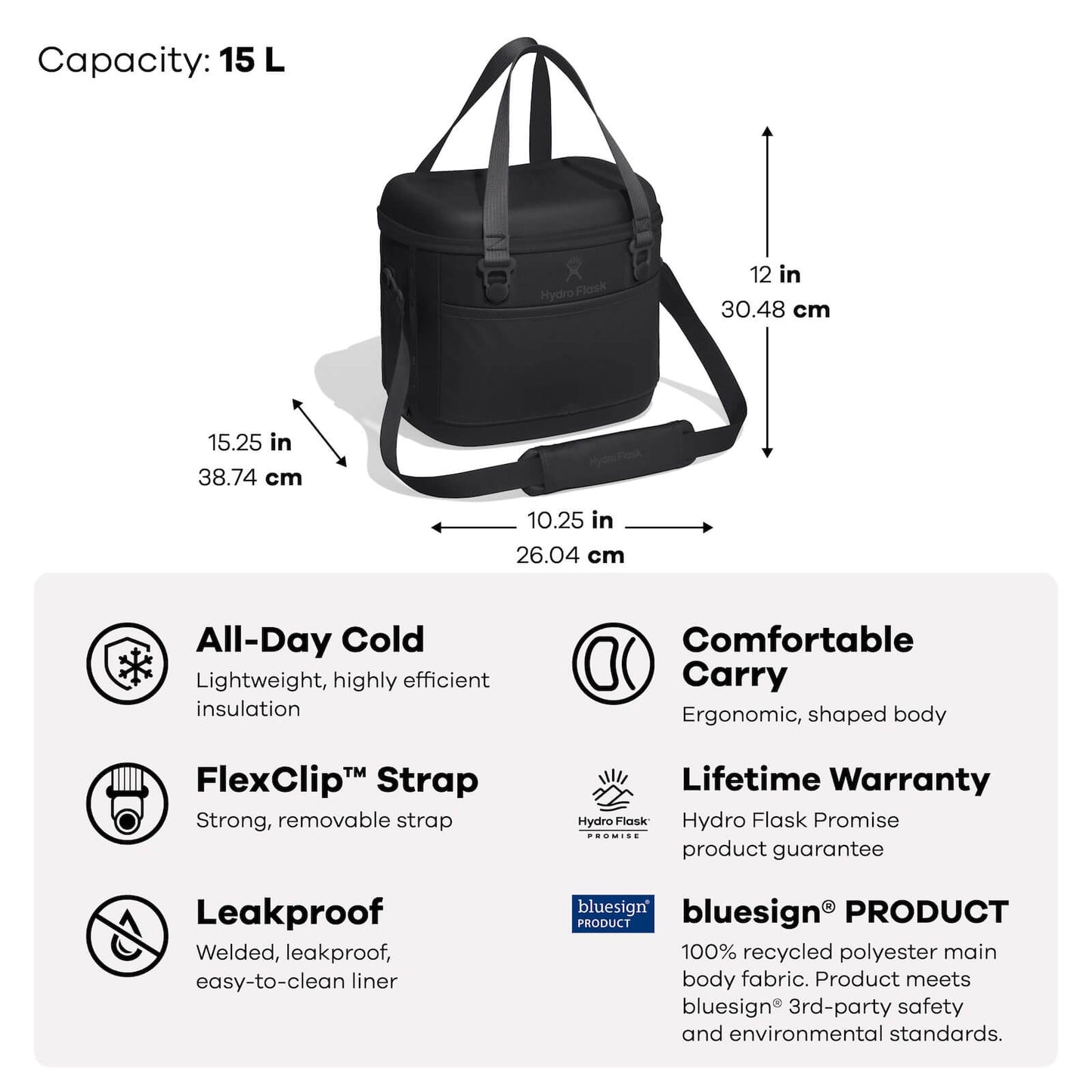 Hydro Flask Carryout™ Soft Cooler 15 L