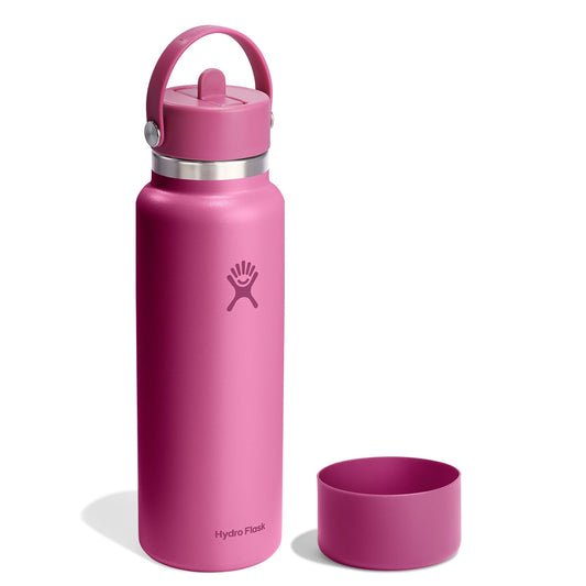 Hydro Flask 40 oz Straw Bottle and Boot Bundle