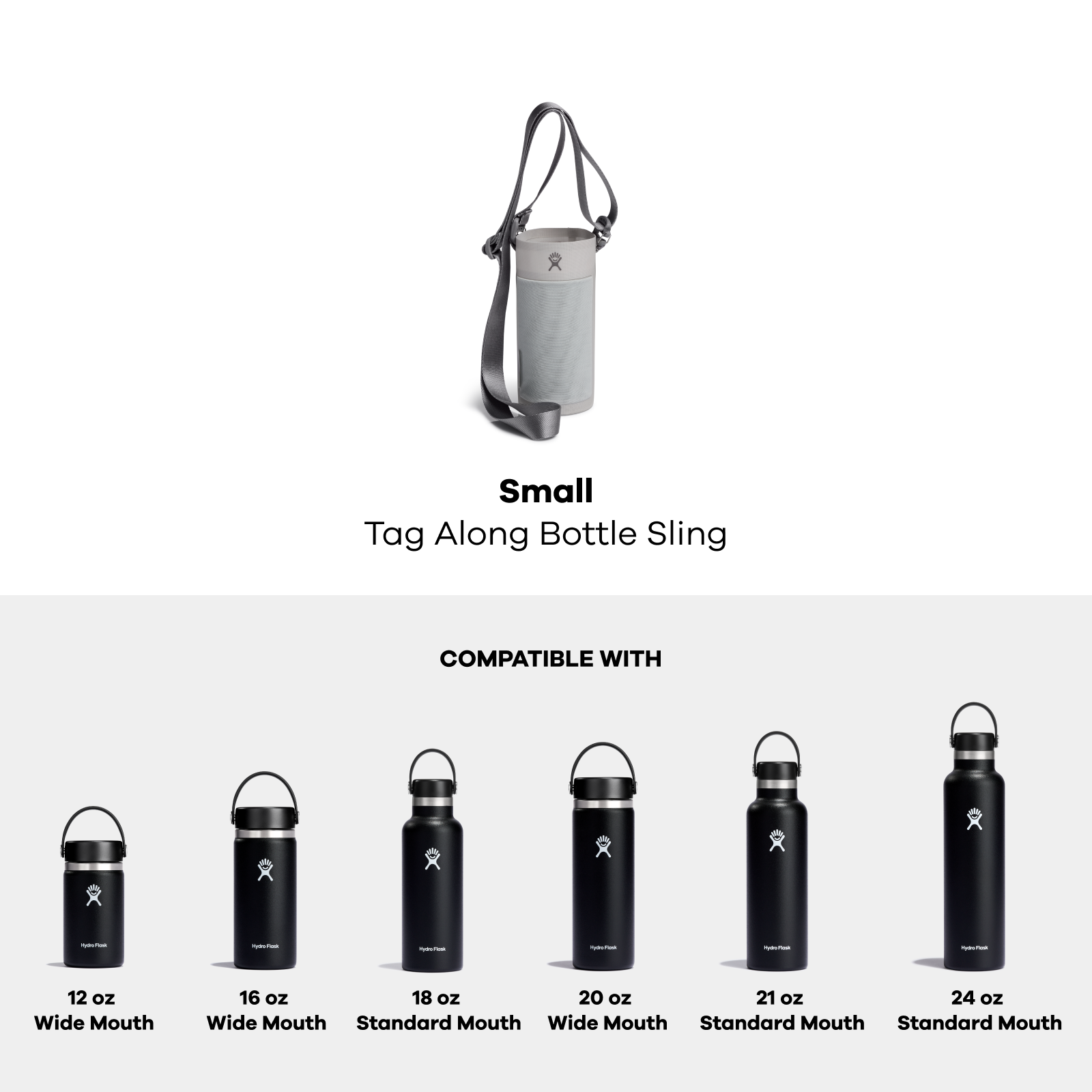 Hydro Flask Small Tag Along Bottle Sling