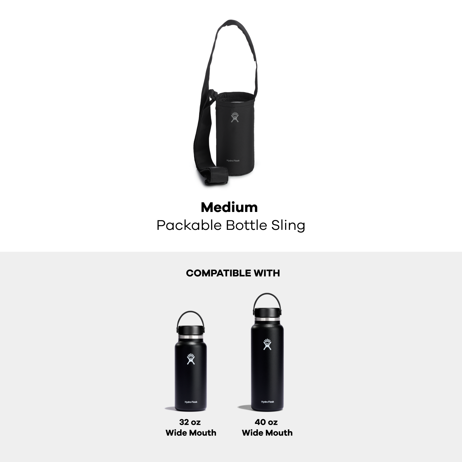 Hydro Flask Medium Packable Bottle Sling