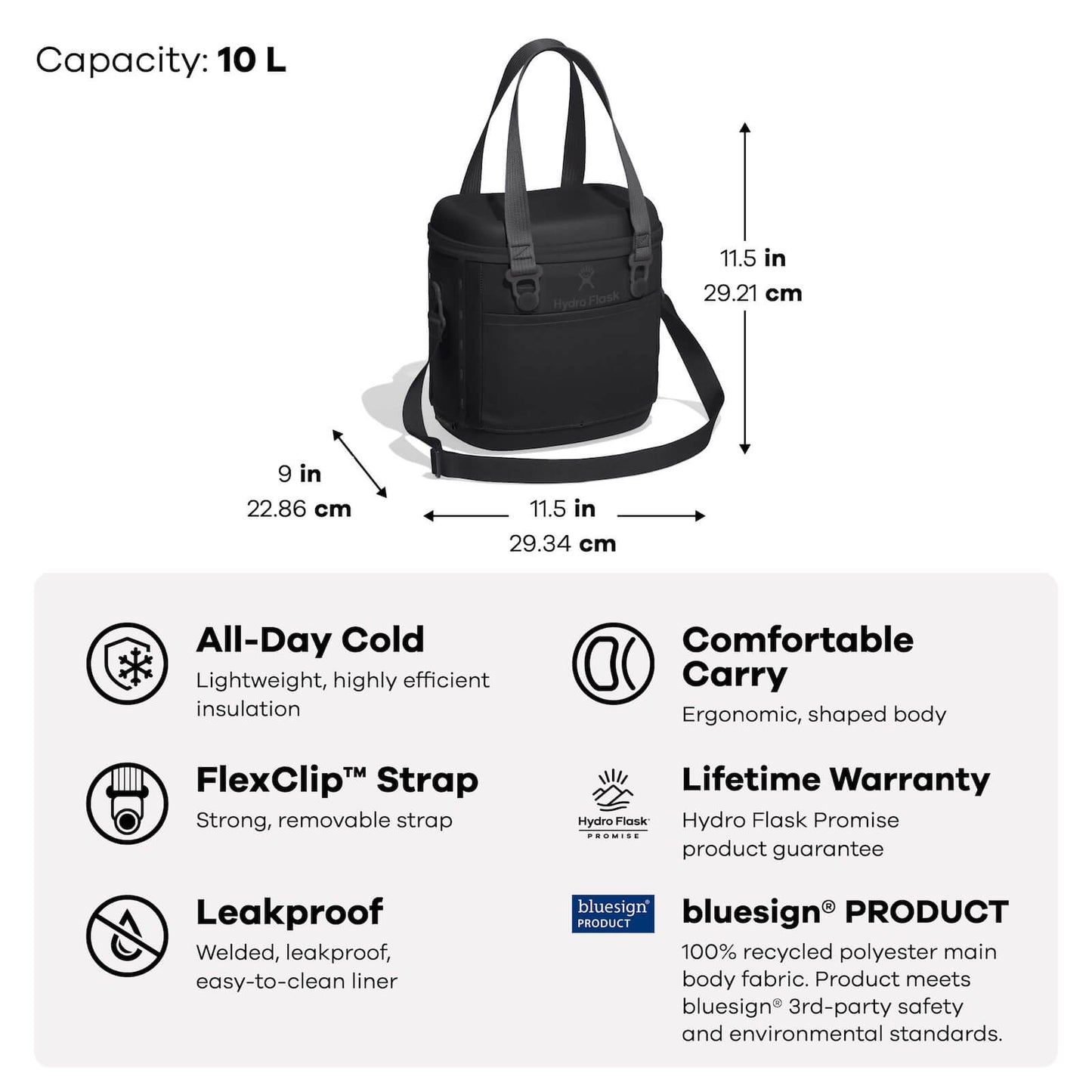 Hydro Flask Carryout™ Soft Cooler 10 L