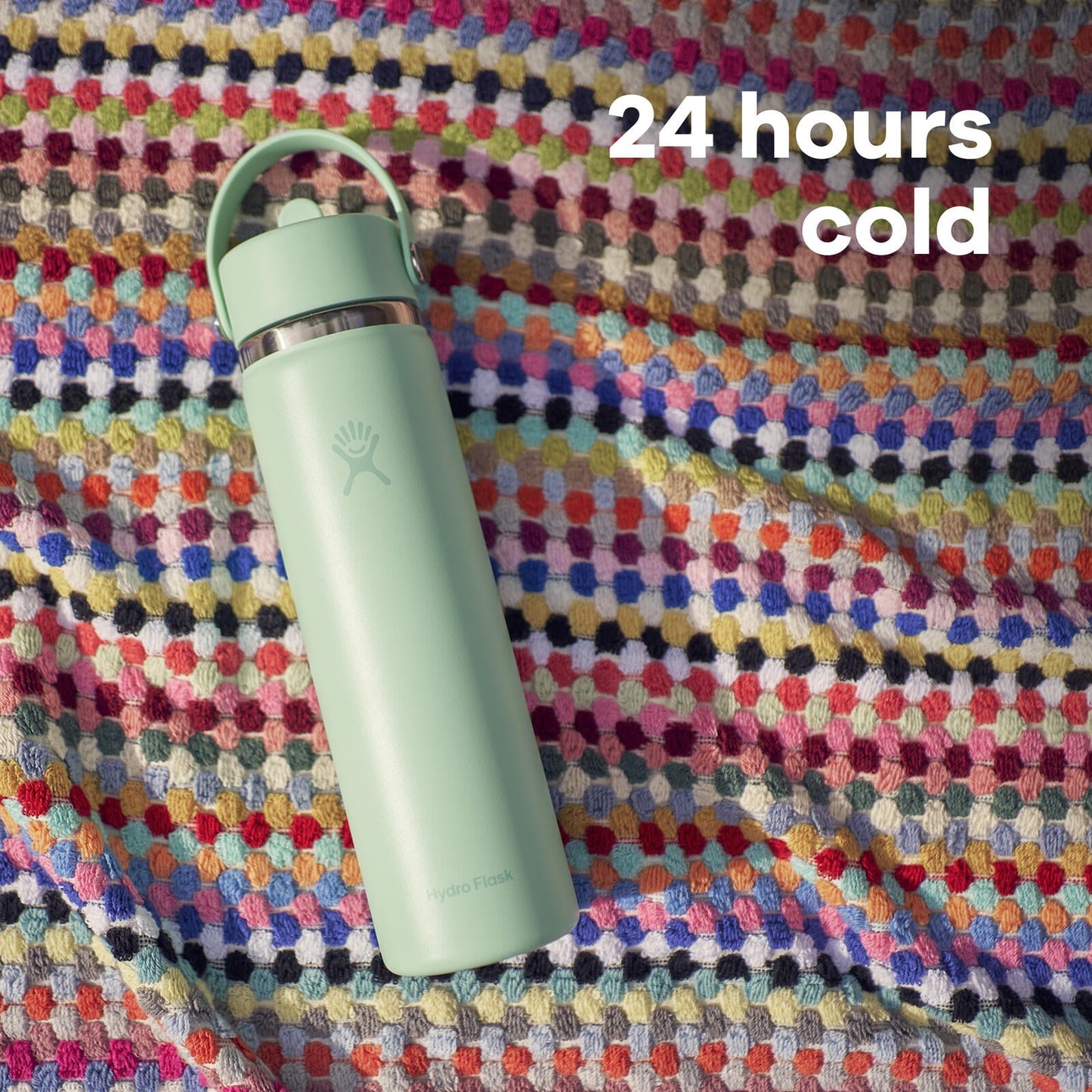 Hydro Flask 24 oz Wide Mouth with Flex Straw Cap