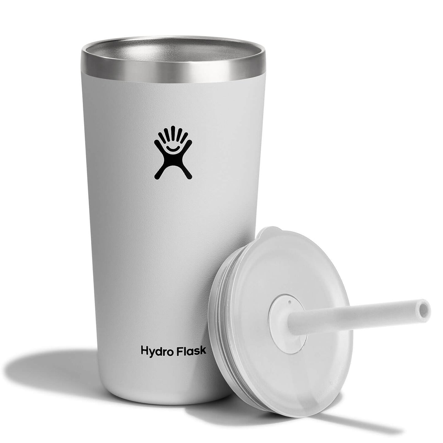 Hydro Flask 20 oz All Around™ Tumbler with Straw Lid - White