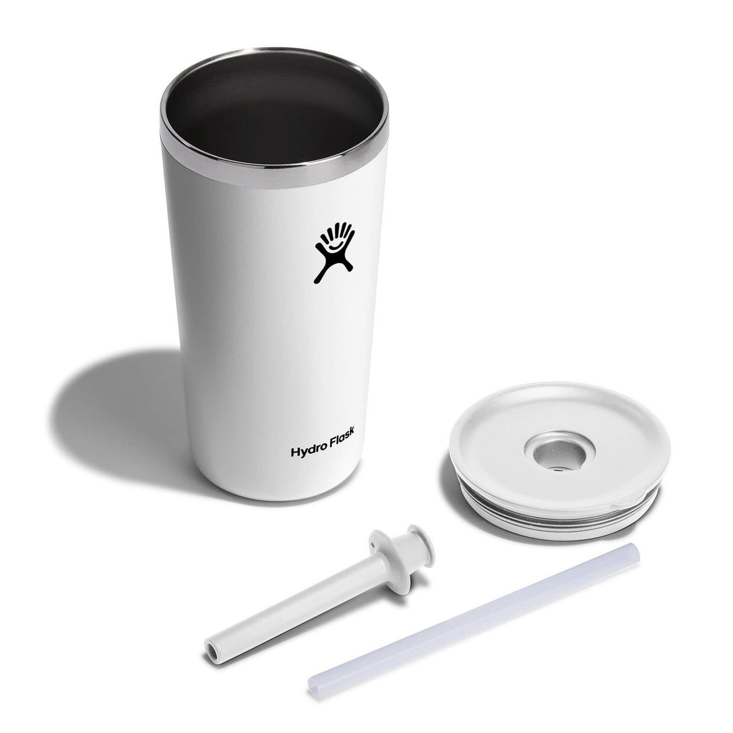 Hydro Flask 20 oz All Around™ Tumbler with Straw Lid - White