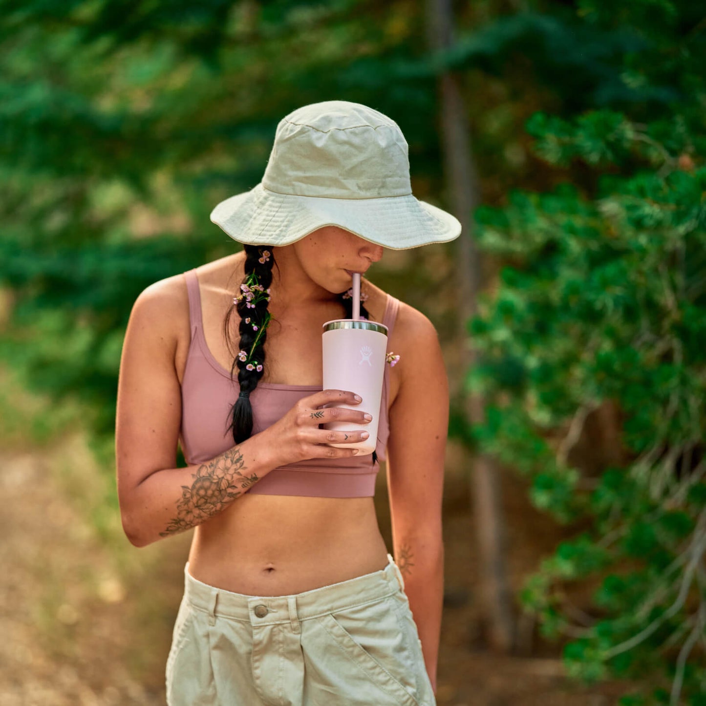 Hydro Flask 20 oz All Around™ Tumbler with Straw Lid - White
