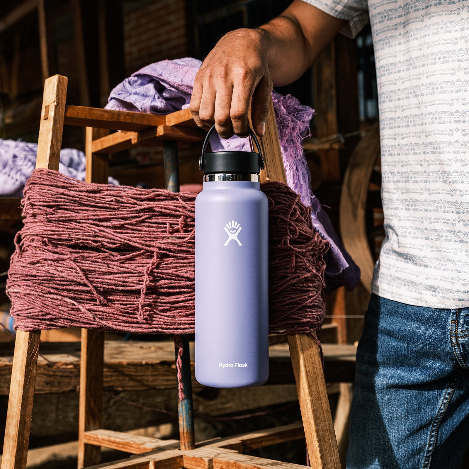 Hydro Flask 40 oz Wide Mouth - Black