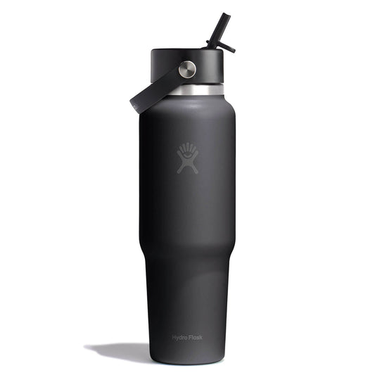 Hydro Flask 40 oz Travel Bottle with Flex Straw Cap