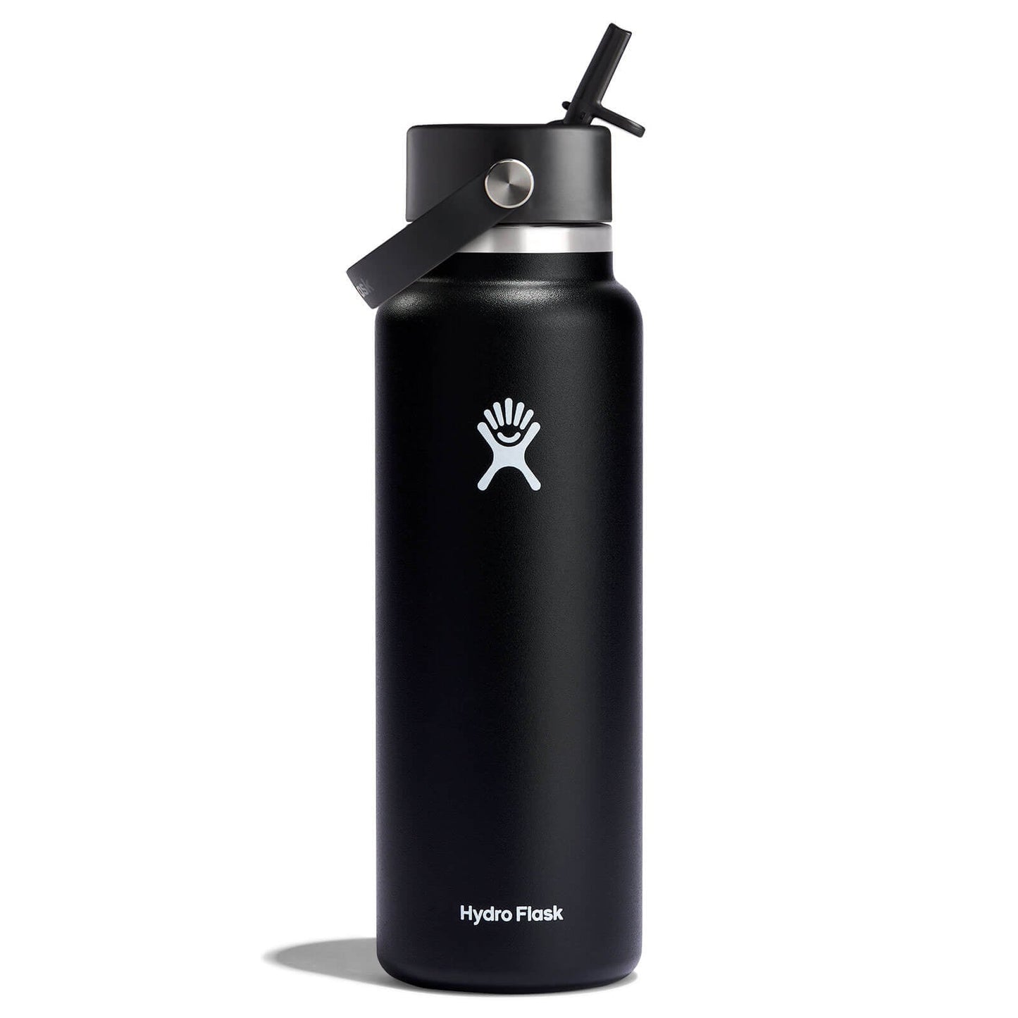 Hydro Flask 40 oz Wide Mouth with Flex Straw Cap - Black