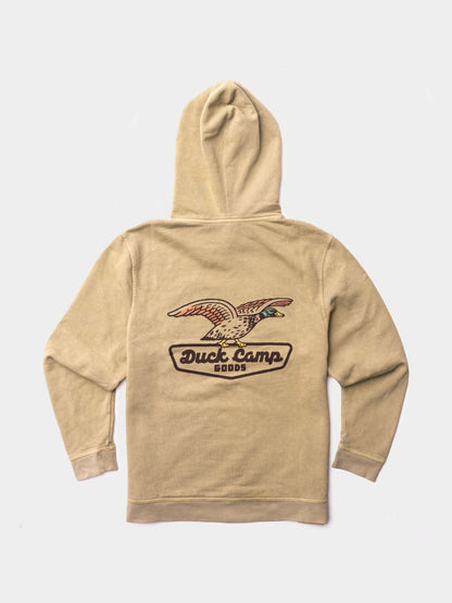 Duck Camp DC Shop Sweatshirt - Vintage Khaki