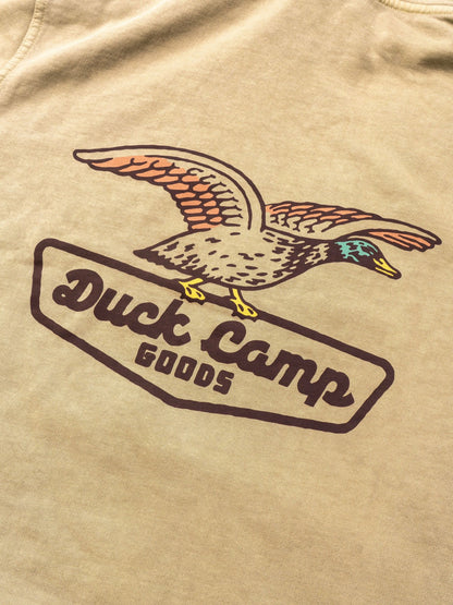 Duck Camp DC Shop Sweatshirt - Vintage Khaki